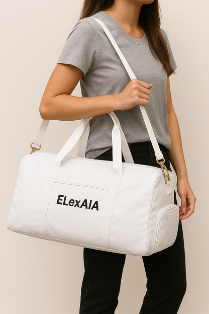 Waterproof Fitness Sports Travel Duffel Bag - Versatile Weekender for Men and Women