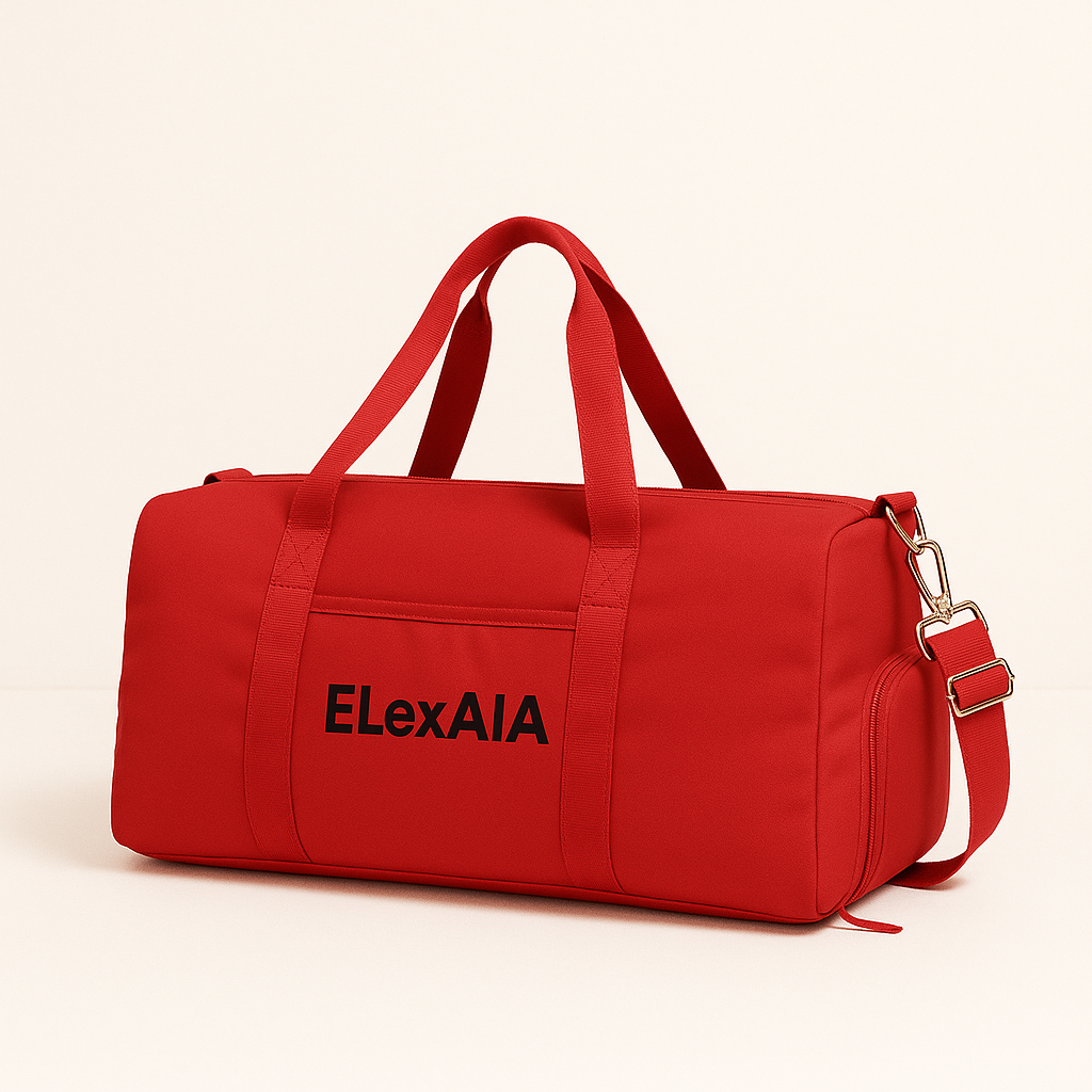 Waterproof Fitness Sports Travel Duffel Bag - Versatile Weekender for Men and Women